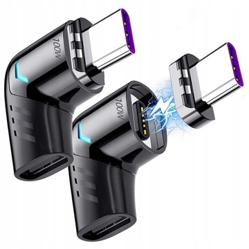 Magnetyczny adapter USB C ARELENE (2 sztuki), złąc
