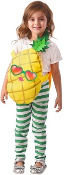 Strój Ananasa Ananas dla Dziecka Bal Karnawałowy Przebranie Kostium