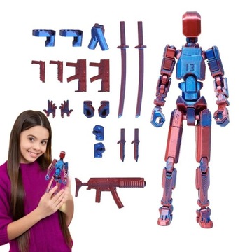 Шарнирные фигурки всего тела, механическая подвижная игрушка