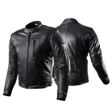 SHIMA HUNTER+ kurtka czarna M classic caferacer
