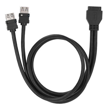 USB3.0 19/20-контактный кабель для крепления на передней панели