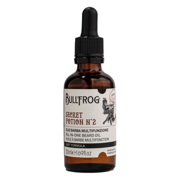 Bullfrog Secret Potion No.2 All-in-One Beard Oil, 50 ml - olejek do brody