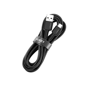Кабель AUKEY USB-C USB-A Type-C Power Delivery PD 60 Вт 5 Гбит/с 3 А 20 В 3 м