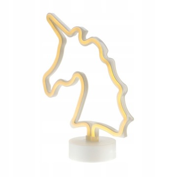 3D LED НЕОН Ночник UNICORN Единорог КРАСИВЫЙ