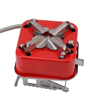 ПОРТАТИВНАЯ МИНИ-ТУРИСТИЧЕСКАЯ ГАЗОВАЯ ПЛИТА ДЛЯ КЕМПИНГА + ГАЗОВЫЙ АДАПТЕР