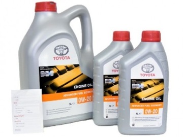 OLEJ TOYOTA ADVANCE FUEL ECONOMY 0W20 0W-20 7L