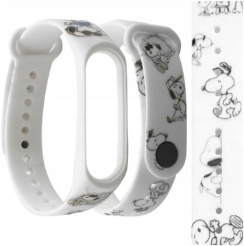 Opaska Smart Band MI BAND M4 M5 M6 Mi3 Mi4 SNOOPY