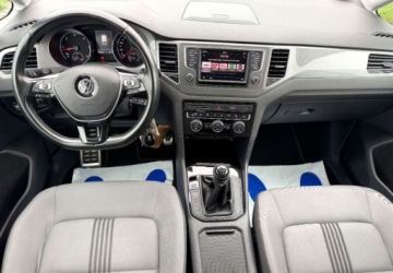 Volkswagen Golf Sportsvan Sportsvan 1.6 TDI 115KM 2017 Volkswagen Golf Sportsvan Kamery, czujniki, radar, podgrzewane fotele GWAR, zdjęcie 15