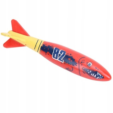 TORPEDO RAKIETA RZUCANE ZABAWK 4 SZT