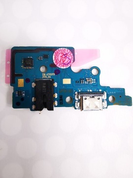 Płytka z gniazdem USB, złącze ładowania Samsung A70 A705 oryginał