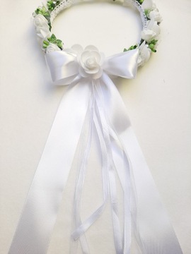 Венок для причастия, причастие, венок для причастия, жемчуг