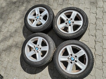 ALU RÁFKY BMW 16" 5X120 KOMPLET ZIMNÍ 8 775 619 GOODYEAR 205/55/16