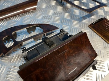 MERCEDES W203 НАБОР ДЕРЕВЯННЫХ ПОЛОСОК