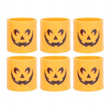 DEKORACJA HALLOWEEN ŚWIECA ŚWIECZKA ŚWIECZNIK LE