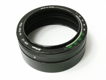 NIKON: osłona przeciwsłoneczna i pierścień HN-12 for Polar Filter