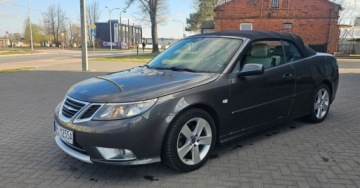Saab 9-3 II SportSedan 1.9 TiDS 150KM 2009 Saab 9-3 Kabrio CABRIO 1.9 d skora siedzwnia podgrzewane 1.9 Diesel 150KM, zdjęcie 4