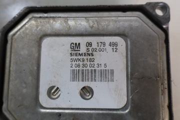 JEDNOTKA MOTORU OPEL VECTRA C 1.8