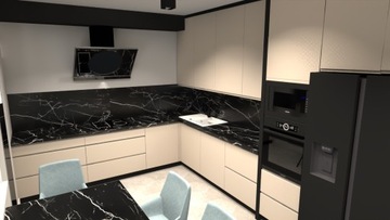 3D Дизайн кухни в 5 вариантах - Реализация за 3 дня