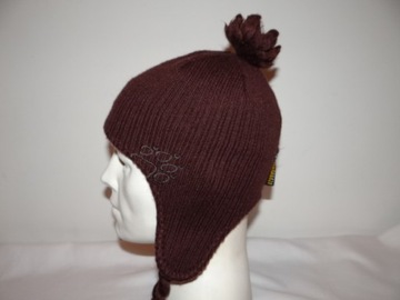 ПРОХЛАДНАЯ ТЕПЛАЯ ШАПКА - JACK WOLFSKIN STORMLOCK WOOL