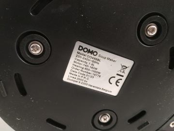 БЛЕНДЕР ДЛЯ СУПА DOMO DO498BL МЕТАЛЛ 1,6 Л СЕРЕБРЯНЫЙ