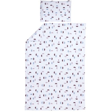 Meyco Home Shapes poszewka na kołdrę łóżko pojedyncze - lilac - 140x200/220