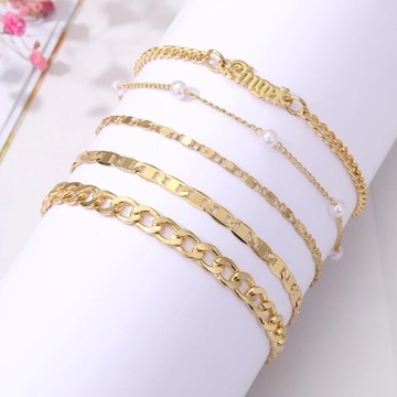 IPARAM 5 шт./компл. модные браслеты для женщин с буквами кубинского ангела