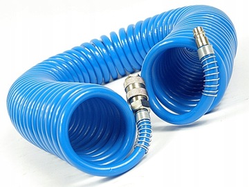 WĄŻ SPIRALNY PNEUMATYCZNY DO KOMPRESORA 8x12 MM - 20 M