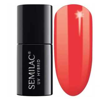 Semilac lakier hybrydowy 024 Vibrating Tomato 7ml