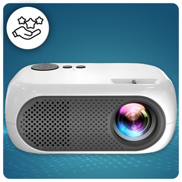 ПРОЕКТОР FULLHD МУЛЬТИМЕДИЙНЫЙ СМАРТ ТВ ПОРТАТИВНЫЙ USB HDMI MICROSD