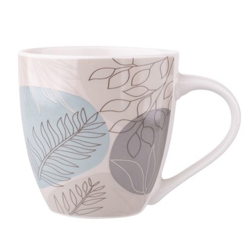 DUŻY KUBEK KOLORY ZIEMI 400ML PORCELANOWY DO KAWY
