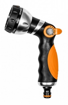 Zraszacz pistoletowy regulowany metalowy 8 funkcji Bradas ECO-2038