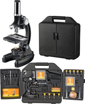 NATIONAL GEOGRAPHIC MIKROSKOP W WALIZCE 300X-1200X