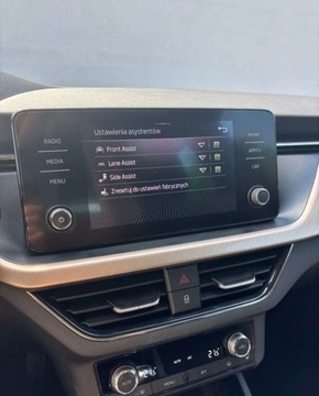 Skoda Scala Hatchback 1.5 TSI 150KM 2021 Skoda Scala 1.5TSI 150KM DSG Style kamera VAT23 1.5 Benzyna 150KM, zdjęcie 17