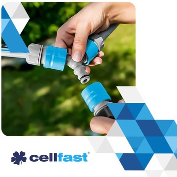 2-ХОДОВОЙ распределитель крана | Водяной шланг Cellfast с двойной резьбой 1 дюйм 3/4 дюйма