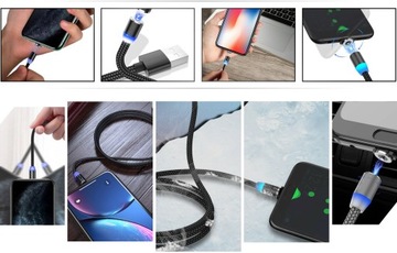 Магнитное зарядное устройство Micro USB для iPhone Samsung