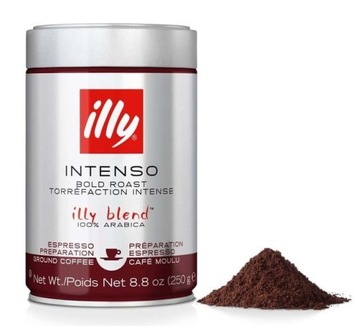 Kawa mielona illy Espresso Intenso Dark 250g