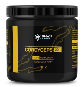 CORDYCEPS MOCNY 20:1 30g Kordyceps Maczużnik Chiński Slavic Labs