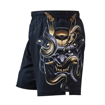 Детские тренировочные шорты Oni Samurai, черные, размер 146 см.