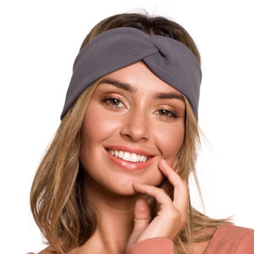 DZIANINOWA OPASKA z PRZEPLOTEM ONE SIZE