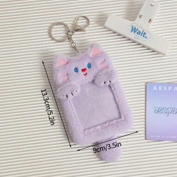 Etui na karty fotograficzne Kpop etui na karty pokrowiec na kartę brelok ze