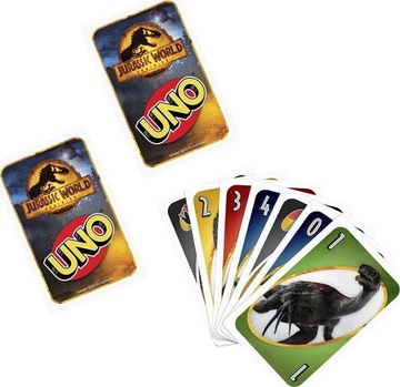 КАРТОЧНАЯ ИГРА JURASSIC WORLD DOMINION Семейная игра UNO