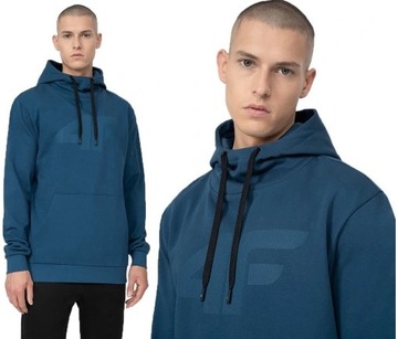 4F Bluza OCIEPLANA Męska TSWSM353 > XXL
