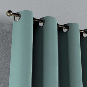 Decoria Гардина на колесиках, 1 шт, зеленый