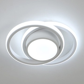 LAMPA SUFITOWA LED PLAFON CZARNA KWADRAT 20W