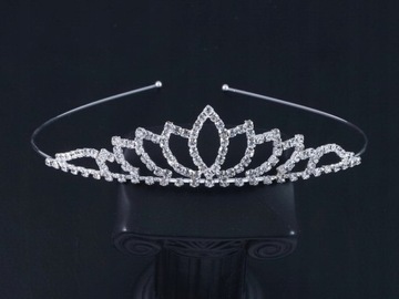 ДИАДЕМА ТИАРА свадебная КОРОНА украшение для волос причастие