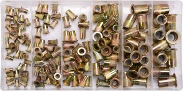 NITONAKRĘTKI STALOWE YATO 150SZT. M3-M8 YT-36481
