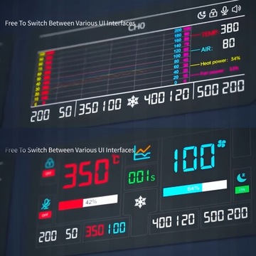 ПАЯЛЬНАЯ СТАНЦИЯ ГОРЯЧИМ ВОЗДУХОМ QUICK 861 PRO 1300 Вт С ФУНКЦИЕЙ AI ГОЛОСОВОЕ УПРАВЛЕНИЕ