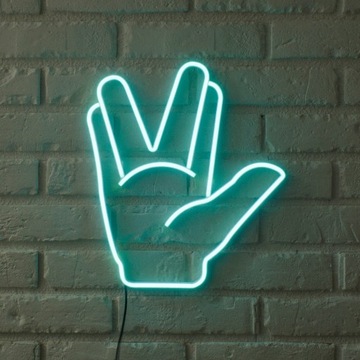 SALUT WOLKAŃSKI - Neon LED FLEX - LAMPKA NOCNA