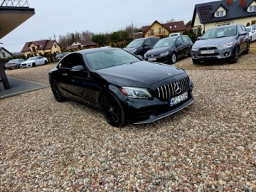 Mercedes Klasa C W205 Coupe Facelifting 2.0 300 258KM 2021 Mercedes-Benz Klasa C C300 AMG, C coupe, Lift 2021, VIRTUAL, Multibeam LED, zdjęcie 12