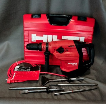 Ударная дрель Hilti TE 70 AVR 1800 Вт 11,5 J SDS Max + 5 долот BOX